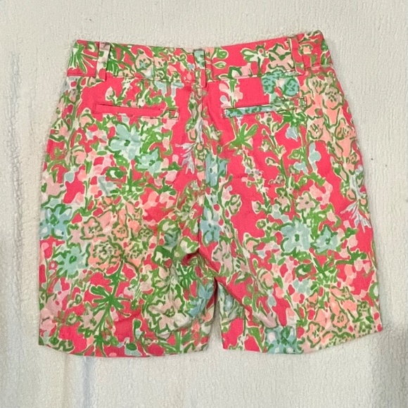 Lilly Pulitzer The Chipper Shorts, Pink Print, Size 2, - Picture 5 of 16